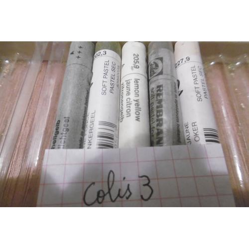 Craies Pastels Secs Rembrandt Lot De 5 Dégradé De Jaune Colis 3