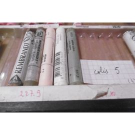 Craies Pastels Secs Rembrandt Lot De 5 Dégradé De Marron Colis 5