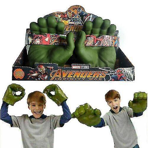 Avengers Hulk Gants Enfants Cosplay Jouets Paire De Gants De Poing Tout  Neuf