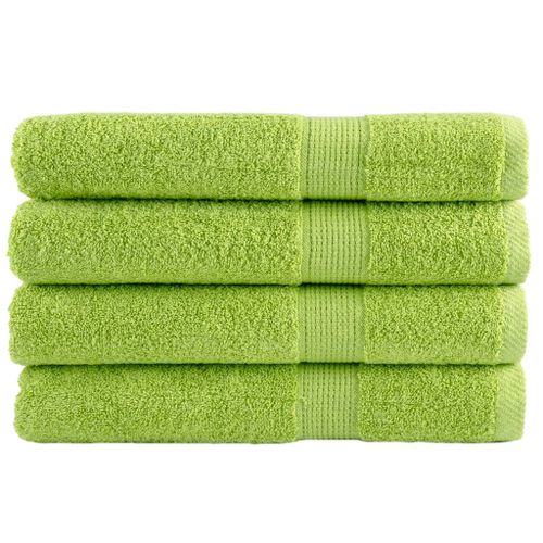 vidaXL Serviettes de sauna de qualité supérieure SOLUND 4 pcs 600 g/m²