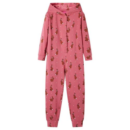 Combinaison À Capuche Pour Enfants Vieux Rose 116