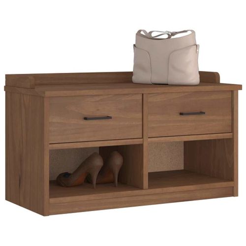 Vidaxl Banc De Couloir Sandnes 87x40x50 Cm Bois De Pin Massif