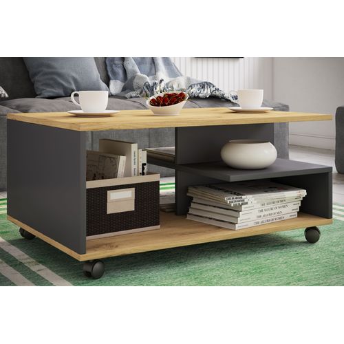 Vcm Table Basse En Bois Table De Salon Sur Roulettes Table Basse Stango Table Basse En Bois Table De Salon Sur Roulettes Table Basse Stango