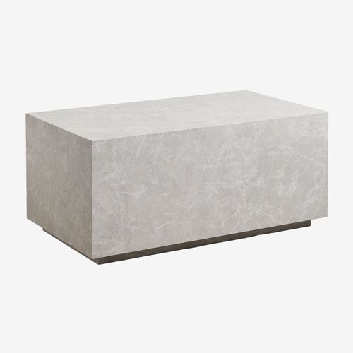 Table Basse Rectangulaire En Mdf (90x50 Cm) Aria