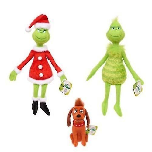 Grinch Christmas Peluche Poupée Comment Le Grinch a volé des animaux en peluche Vert Monstre Peluche peluche douce