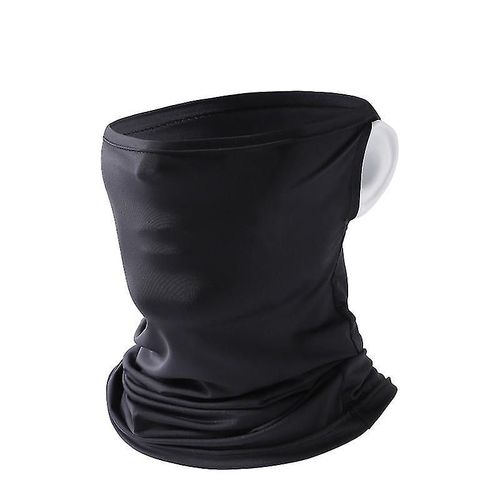 2 Pack Multifonctionnel Couvre-Chef Hommes Femmes Ice Silk Scarf Lastic Respirant Loop Scarf Snood Balaclava