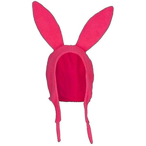 Bob's Louise Rabbit Ear Hat Burgers Beanie Halloween Fleece Hat Bunny Ears