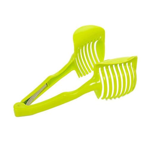 Trancheuse à pommes de terre Fruit Cutting Rack Outils de cuisine1pcs-vert