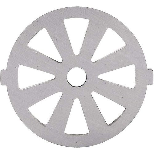 2pcs Alliage Hachoir À Viande Broyeur Planche À Découper Disque Couteau 7mm Trou Cuisine Remplacement
