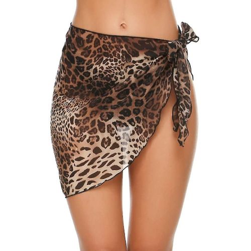Femme Maillot De Bain Wrap Robe Jupe Maillot De Bain Chiffon Shawl Beach Sarong Bikini