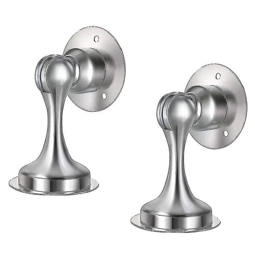Bouchon de porte anti-collision intérieur, antirouille et durable, ruban adhésif double face, pas de poinçonnage (2 pièces)