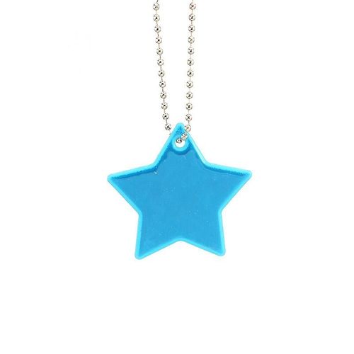 Pendentifs Eflector Pendentif Réflctor Enfant, Pendentif Réflctor Enfant, Réflecteur De Sécurité Étoile Ultra Brillant Porte-Clés Réflectif Pour Sac À Dos Sac À Dos
