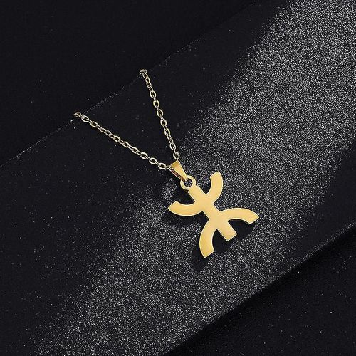 Collier, Accessoires De Collier Berbère Africain, Collier En Acier Inoxydable Pour Couples, Meilleur Cadeau Pour La Famille Ou Les Amis