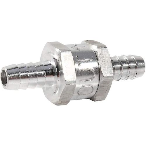 Clapet anti-retour de carburant Soupape de dépression unidirectionnelle Clapet anti-retour (argent) (1pcs)