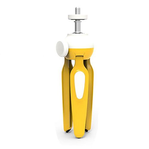 Mini trépied flexible pour Samsung,Huawei,Xiaomi,budgétaire,caméra,mini clip,support,vidéo,budgétaire,smartphone,4 couleurs - Type Yellow