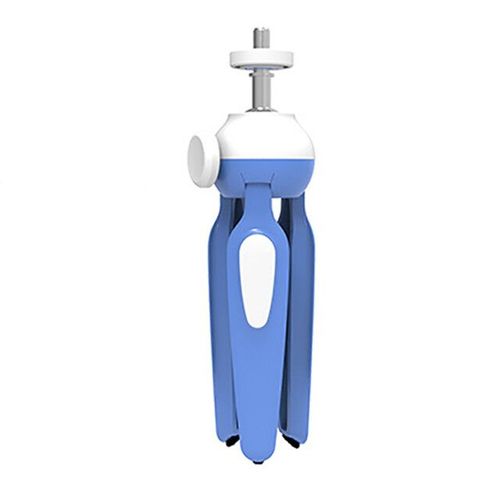 Mini trépied flexible pour Samsung,Huawei,Xiaomi,budgétaire,caméra,mini clip,support,vidéo,budgétaire,smartphone,4 couleurs - Type Blue