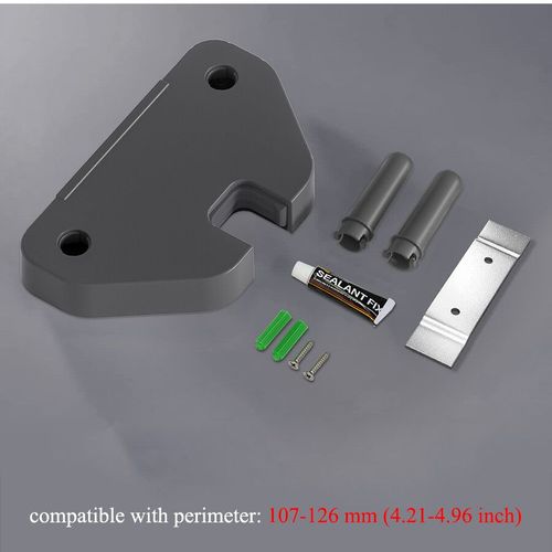 Support mural pour aspirateur Dyson,montage rapide,pas de propositions ou de perceuse,expédition rapide,V6,V7,V8,V10,V11,V12 - Type Grey (107-126mm)