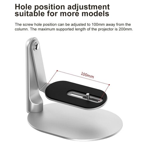 Salange Support de budgétaire réglable pour Xiaomi,support de bureau,support rapide,XGIMI Halo H6,HY300,HY320 - Type WHITE