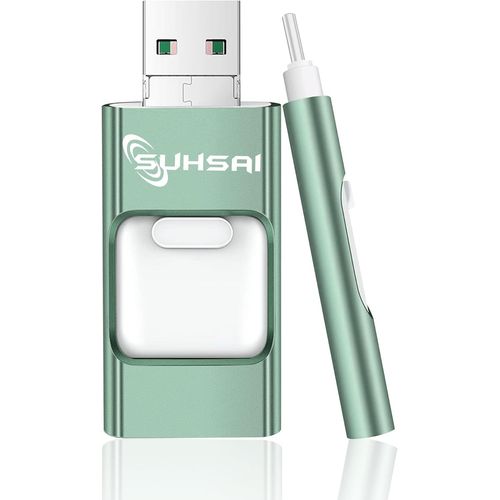 Clé Usb 512 Go 4 En 1 , Clé Usb 3.0, Clé Usb Haute Vitesse, Clé Usb, Clé Usb, Clé Usb, Clé Usb Photo Pour Pc, Ordinateur Portable, Iphone, Ipad, Android, Tablette (Vert)[L2066]