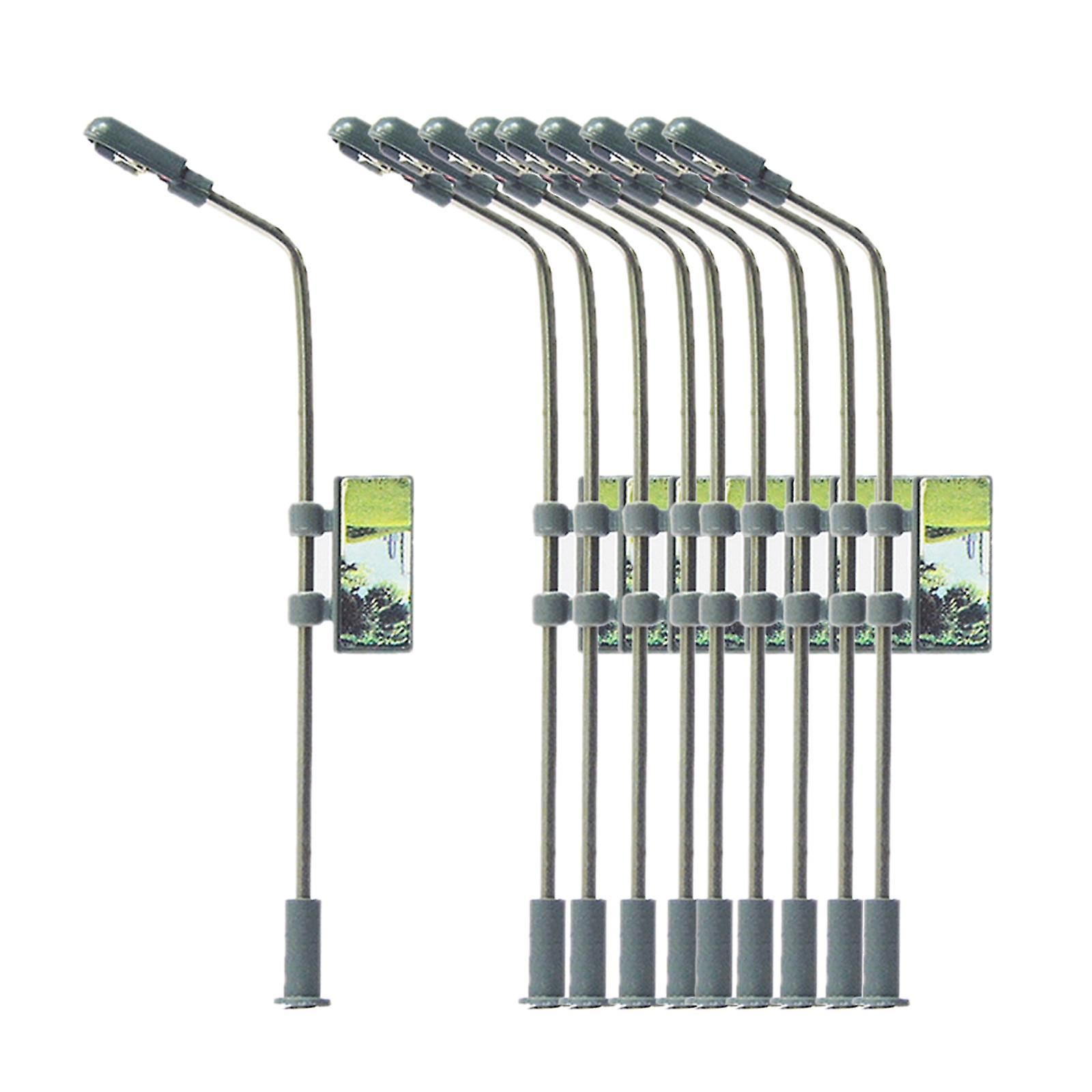 10x modèle de train LED lumière Micro paysage jardin lampadaire lampadaire 1:100