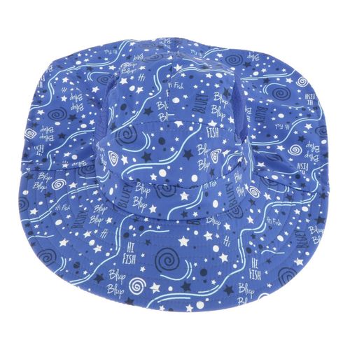 Fisherman Caps Anti Uv Girls Fishing Soft Hiking Baby Bucket Hat Sun Hats Star Blue