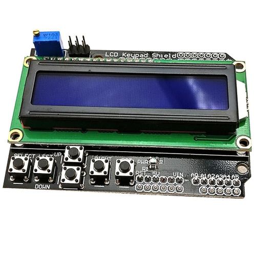 1 Pc 16x2 Character LCD Display Module LCD Keypad Shield Blue Backlight