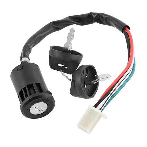 Interrupteur De Clé De Contact, (2pcs) Canon D¿Allumage Universel Démarrage Du Moteur De Moto Interrupteur De Clé De Contact Interrupteur D¿Allumage De Moto Étanche Prise Mâle Pour De