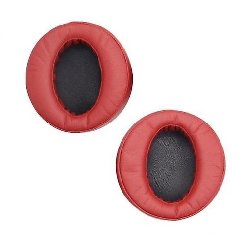 2xReplacement Ear Pads Cushions For SONY MDR-XB950BT Headphone red