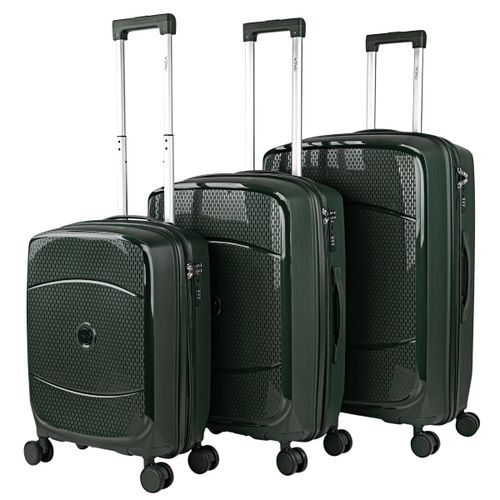 Lot De 3 Valise Extensibles Rigide 4 Roues En Polypropylène. Pratiques Confortables Et Légères Petites Et Moyennes Tailles Haute Qualité. Beau Design Cadenas TSA. 760200