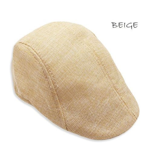 Béret Unisexe Rétro En Lin Confortable Pour Garçon,Chapeau De Marche En Plein Air,Décontracté,Multicolore,Cadeau,Nouvelle Automne Et Été