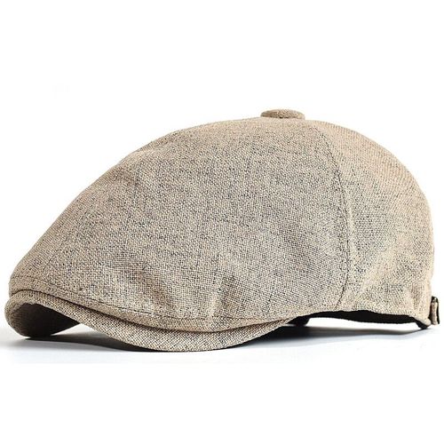 Bérets D'été Pour Hommes Et Femmes,Casquette De Journal Respirante,Chapeau Plat Solide,Chapeau Vintage Gatsby