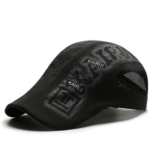 Béret De Protection Contre Le Soleil Pour Hommes,À La Mode,Séchage Rapide,Respirant,Été,Golf En Plein Air,Chapeau Avant Pour Hommes,Mince,Ombre Kpop,Casquette De Sueur Solide