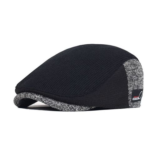 Casquette Octogonale À Chevrons Vintage Pour Hommes,Chapeaux Gavroche,Optique,Bérets Tricotés Décontractés,Testostérone,Chapeau Plat,Document Assressenti,Automne,Hiver