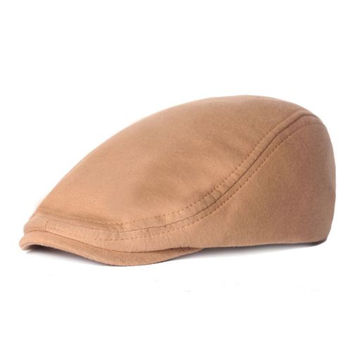 Casquette À Visière En Feutre Simple Pour Hommes Et Femmes,Casquette Newsboy,Béret De Loisirs Pour Papa,Chapeaux Verts Chauds Pour L'hiver,Document Solide,Automne