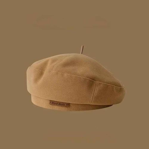 Béret En Laine Rétro Pour Hommes Et Femmes,Chapeau De Peintre De Style Britannique,Polyvalent,Mode Printemps,Automne,Hiver,