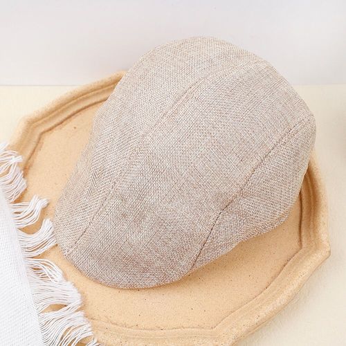 Bérets Décontractés Réglables Pour Hommes,Casquette Chaude,Chapeau Plat,Casquettes De Peintre À Visière,Rétro,Angleterre,Rue Solide,Automne,Hiver,