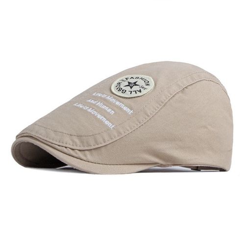 Casquettes Gavroche En Coton Imprimé Lettre Pour Hommes Et Femmes,Casquette À Visière Plate,Béret De Peintre,Chapeaux De Printemps,2023,127