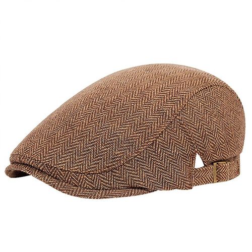 Béret Vintage En Coton Pour Homme,Casquette Plate,Vêtement De Sauna