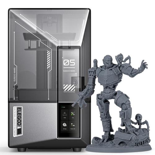 Mars 5 Ultra Imprimante 3D Résine 9K Msla, Nivellement Automatique, Impression 3D Rapide À 150Mm/H, Caméra Ai, Impression En Cluster Wifi, Grande Taille D'Impression 153,36 * 77,76 * 165Mm³