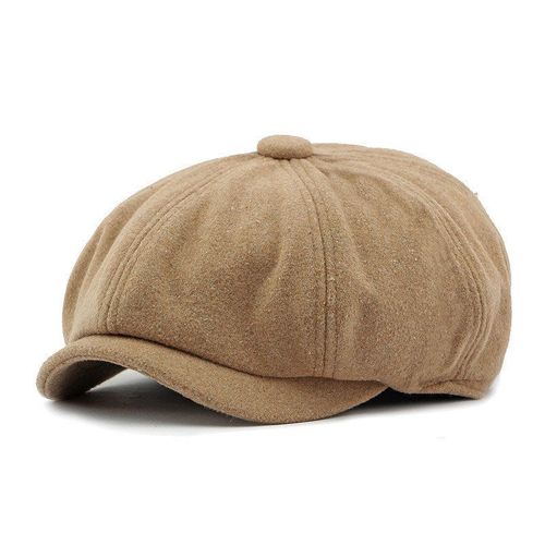 Casquettes De Gavroche Monochromes En Acrylique Pour Hommes Et Femmes,Casquette À Visière Plate,Chapeaux De Béret De Peintre,Automne Et Hiver 2023,163