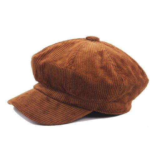 Cokk-Casquette Newsboy,Béret Pour Femmes,Automne Hiver,Casquette Octogonale De Peintre,Chapeau Vintage Anglais,Gorras Boina Feminina