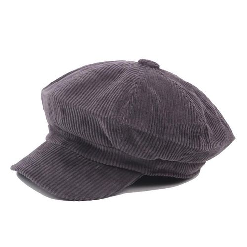 Cokk-Casquette Newsboy,Béret Pour Femmes,Automne Hiver,Casquette Octogonale De Peintre,Chapeau Vintage Anglais,Gorras Boina Feminina