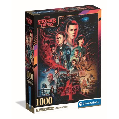 Puzzle Adulte Compact 1000 pièces - Stranger Things S04