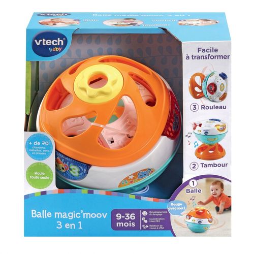 Vtech Baby Balle Magic'moov 3 En 1