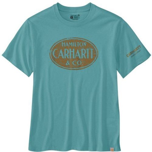 Hamilton Graphic S/S T-Shirt T-Shirt Taille Xl, Turquoise