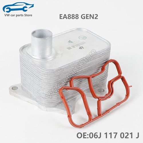Refroidisseur D'huile Moteur Pour Voiture,Pour Vw Golf Mk6 Mk7 Gti Passat Jetta Tiguan Audi A4a5a6a7q5 06l 117 021 E,06j117021j Ea888 - Type Ea888 Gen2 Imale