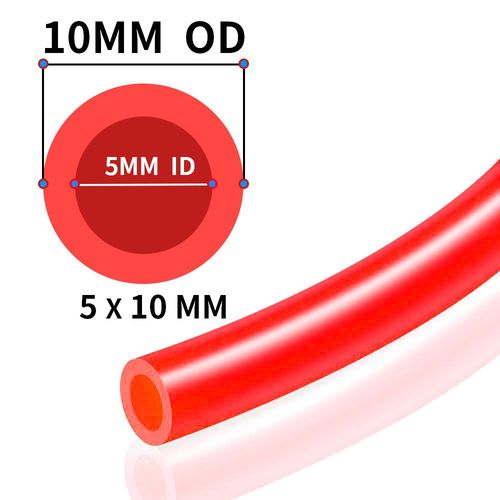 Tuyau en silicone universel pour aspirateur de voiture automatique,tube de ligne de course,bleu,1 mètre,3mm,5mm,4mm,6mm,8mm,10mm,12mm,14mm - Type 5x10mm #A