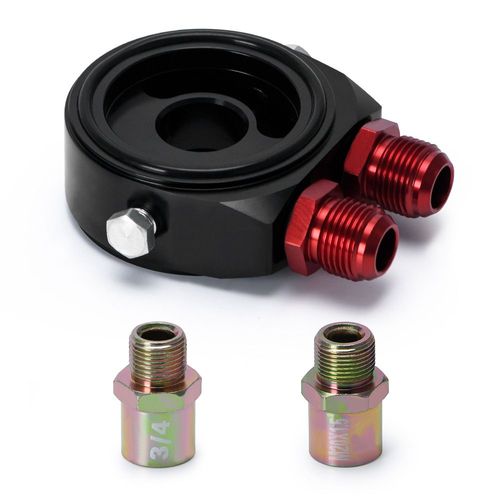 Refroidisseur D'huile Moteur De Voiture De Type Britannique,Refroidisseur Universel En Aluminium An10,7/10/13/16/19/25/30 Rangées - Type 6721 Oil Adapter #A
