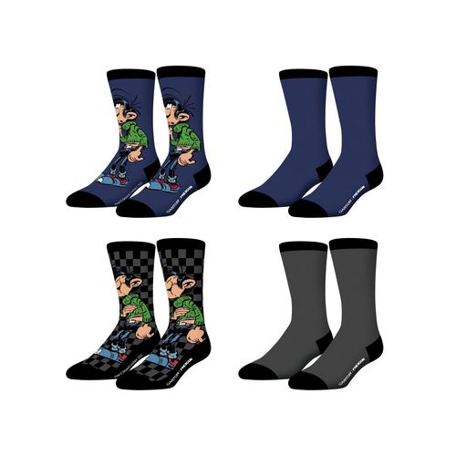 Lot De 4 Paires De Chaussettes Gaston Lagaffe