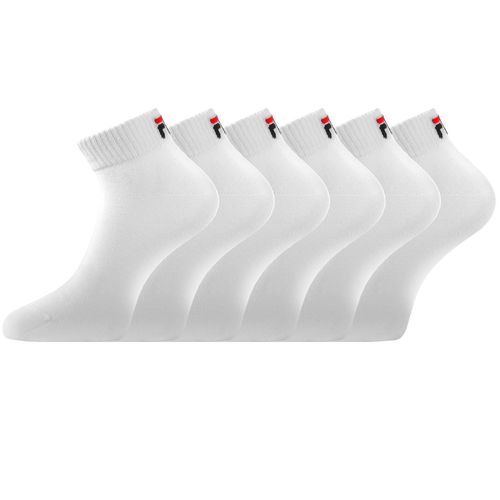 Lot De 6 Paires De Chaussettes Quarter Homme F9300 Blanc